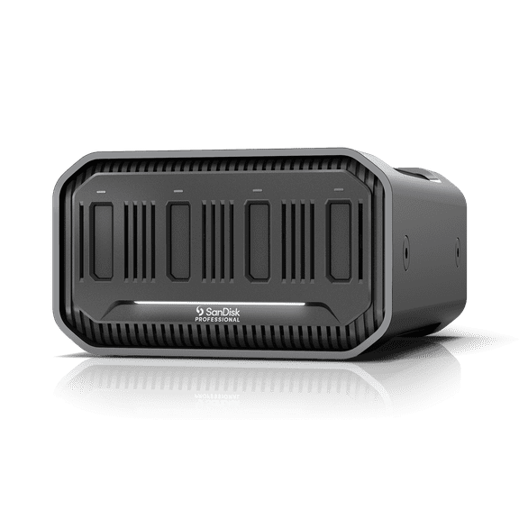 SanDisk Professional 0TB PRO-BLADE STATION, 4-Bay External Desktop SSD Mag Enclosure - SDPM34F-0000-GBABD