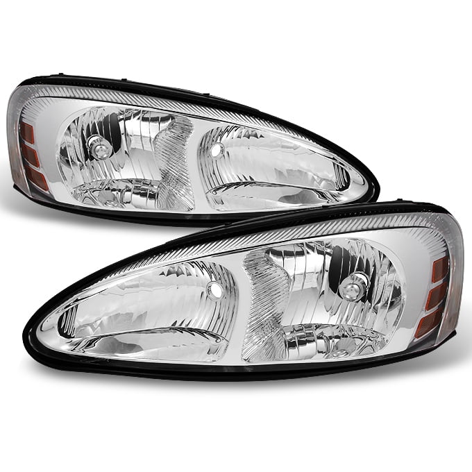 Fit 2004 2005 2006 2007 2008 Grand Prix L+R Headlights Replacement