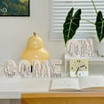 thumbnail image 5 of Christmas Decorations Christmas Wooden Letters Wall Decor Paintable Flower Crafts Boho Wedding Home Decor, 5 of 5