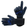 thumbnail image 1 of Gants de Cuisson pour Barbecue Chaud Résistants à la Chaleur Extrême Gants de Soudure pour Four, 1 of 1