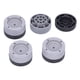 thumbnail image 5 of Estabilizador De Lavadora, Almohadillas De Vibración Para Lavadora Multiusos, Almohadilla Para Lavadora, 4 Almohadillas De Soporte Para Lavadora De 2,8 X 1,6 Pulgadas Para Cuarto ANGGREK Otros, 5 of 8