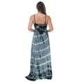 thumbnail image 3 of Riviera Sun Women's Rasta Maxi Summer Dress - Long Sundress with Adjustable Removable Straps (Black White Line, X-Large), 3 of 3