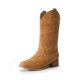 thumbnail image 1 of Botas DREAM PAIRS SDMB2220W con Punta Cuadrada y Bordado en Color Tan, 1 of 6