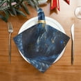 thumbnail image 5 of JSTEL Blue Dragon Galaxy Cloth Napkins Set of 6, 20x20 Inch Washable and Reusable Napkin for Decoupage Dinner Party Everyday Use, 5 of 6