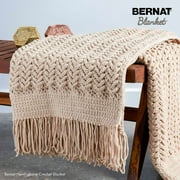 Bernat® Blanket™ #6 Super Bulky Polyester Yarn, Almond 10.5oz/300g, 220 Yards