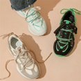 thumbnail image 5 of 2022 nuevas zapatillas de deporte de estilo deportivo coreano para mujer, zapatos de plataforma plana, moda de primavera, zapatos casuales de suela gruesa cómodos para mujer, 5 of 5