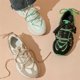 thumbnail image 5 of 2022 nuevas zapatillas de deporte de estilo deportivo coreano para mujer, zapatos de plataforma plana, moda de primavera, zapatos casuales de suela gruesa cómodos para mujer, 5 of 5