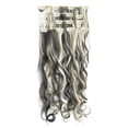 thumbnail image 1 of Siete piezas en un solo juego: extensiones de cabello con clip largas, 1 of 7