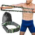 thumbnail image 1 of 2 Pack Archery Bow Trainer, 45 Lbs Archery Band Draw Exerciser Training, Rubber Strength Bands for Recurve Bow Compound Bow Shooting Beginner Experts (Green Camouflage - 45LBs for Intermediate), 1 of 6