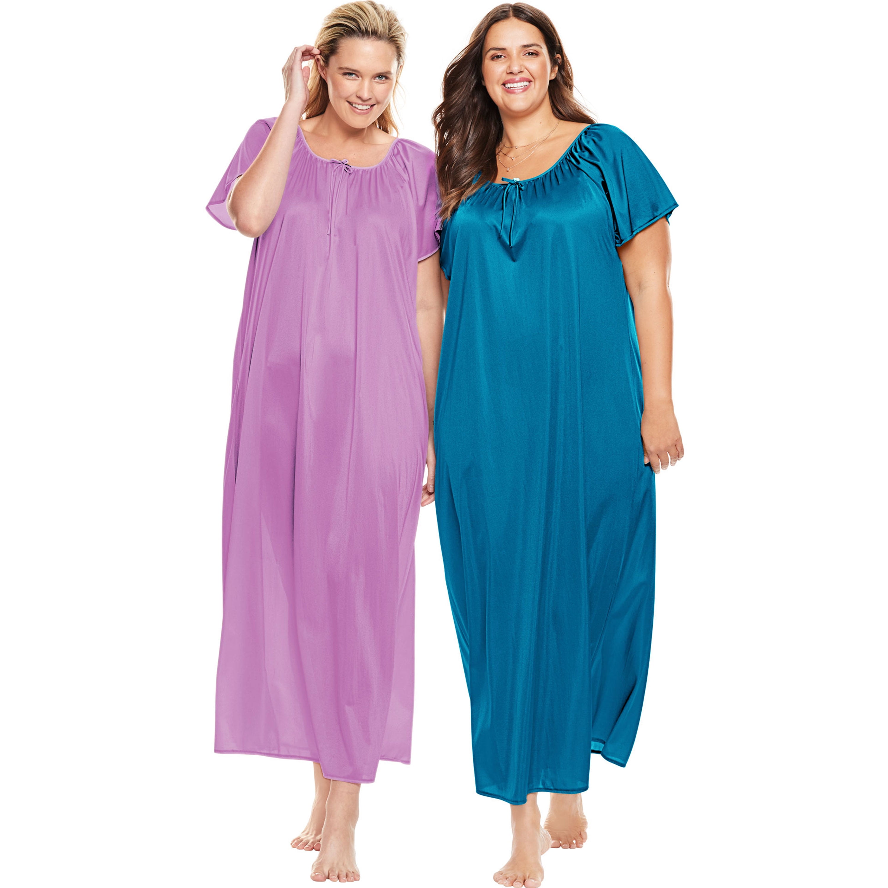 walmart nightgowns plus size