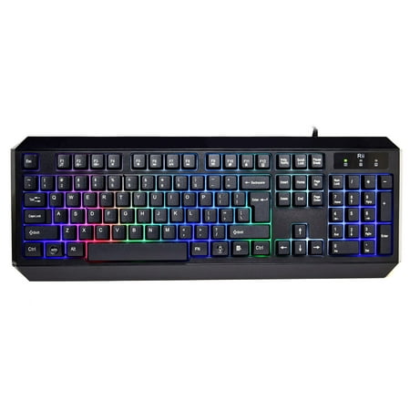Rii RK300 LED Backlit Gaming Keyboard (7 Color