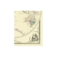 thumbnail image 2 of Historic Map - Eastern Hemisphere - Baskin 1876 - Vintage Wall Art, 2 of 4
