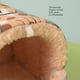 thumbnail image 3 of Nido para hámster, nido para pájaros, nido de algodón cálido con forro polar grueso, suministros para hámster, conejo pequeño, nido de oso dorado, nido de loro, 3 of 4