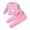 A-Pink, variant on NIEWTR Kids Girls Pajamas 2T 3T 4T 5T Long Sleeve Crewneck Shirt and Pants 2Piece Set Children's Gift Cotton Sleepwear for Toddler Baby Girl Fall Winter Daily(A-Pink,1-2 Years)