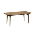 thumbnail image 5 of Pemberly Row Modern Solid Sheesham Wood Dining Table in Natural, 5 of 9