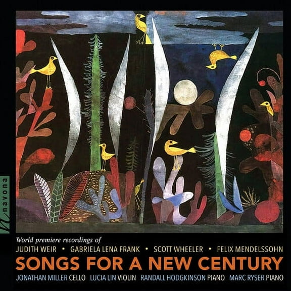 Jonathan Miller - Hodgkinson, Frank, Mendelssohn, Weir & Wheeler: Songs for a New Century - Music & Performance - CD