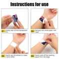 thumbnail image 2 of Uutvery 10 Pcs Football Themed Stickers, Classic Flag Designs for Fan Decor, Sports Party Favors Waterproof Decoration, 2.36x2.36 Inches, 2 of 2