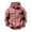 #Pink, variant on DPTALR Men's Vintage Workwear Solid Color Casual Jacket with Multi Pockets ,Zipper ,Long Sleeves ,Hood,Navy,XL