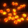 thumbnail image 5 of Christmas Decoration Halloween Melon LED String Lights 3 Meters 20 Lights with Flashing Battery Box (Evil Pumpkin), 5 of 5