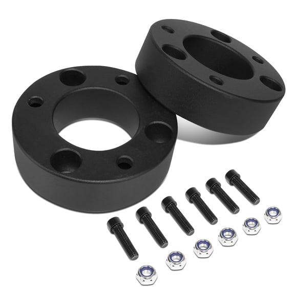 DNA Motoring FLLK-FO-F-005 For 2004-2017 Ford F150 Aluminum Strut Top Mount Style Front 2.5" Lift Kit Spacers