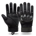 thumbnail image 3 of Guantes tácticos militares duros para nudillos, guantes completos sin dedos para combate del ejército, caza, 3 of 4