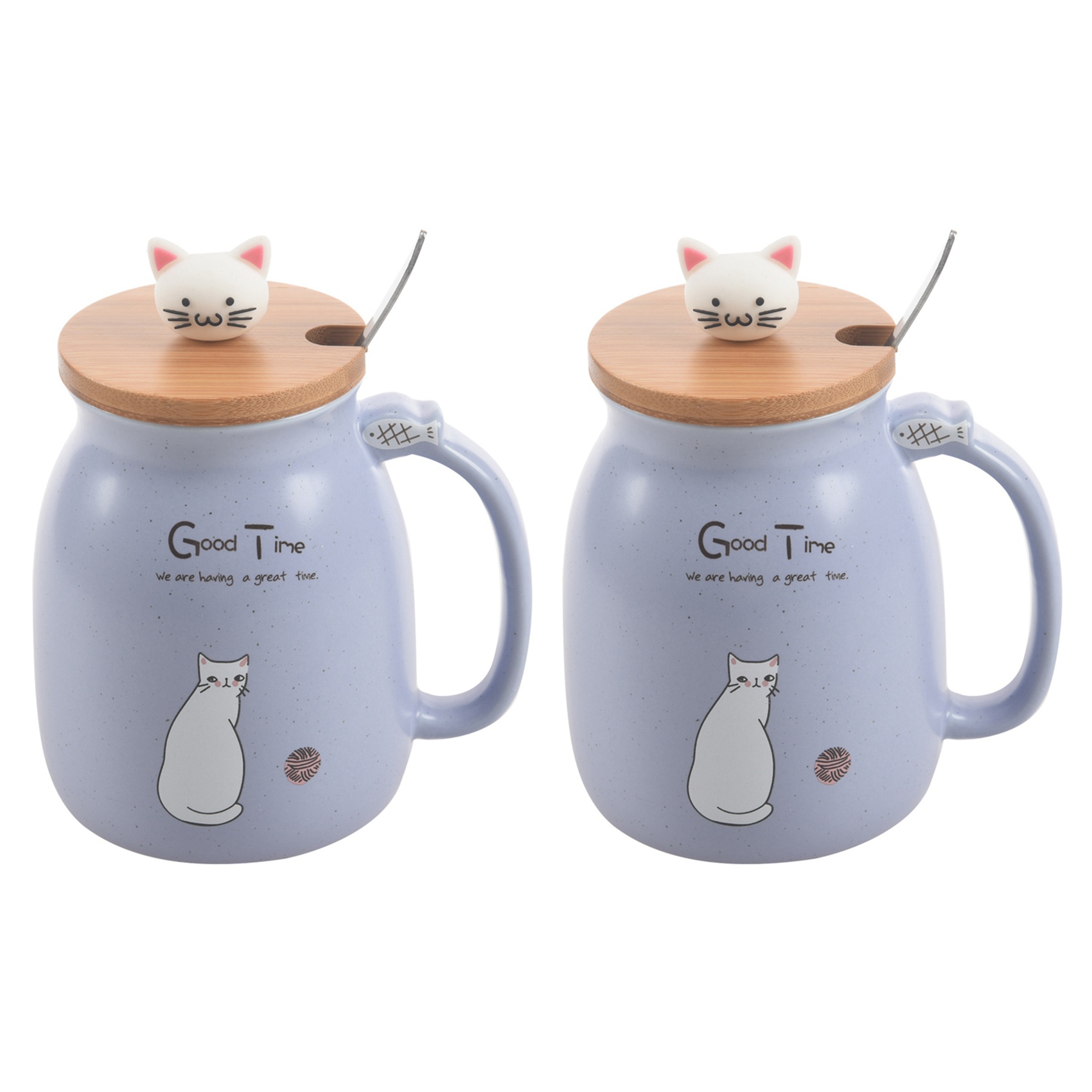 sesame cat heat resistant cup