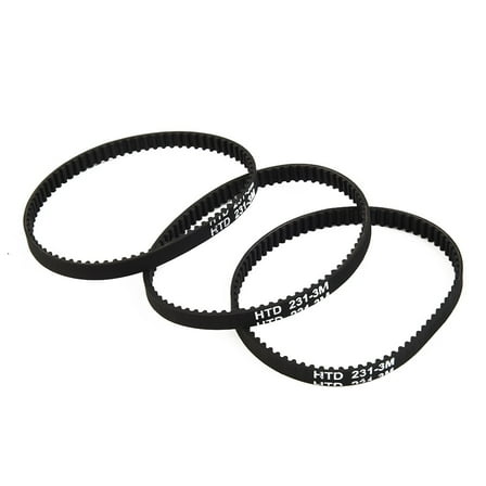 3 Pcs Belts For Shark Rotator Pro Lift-Away NV500 501 502 503 505 500W Vacuum Cleaner Replaceable Accessories