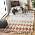 thumbnail image 2 of SAFAVIEH Sahara Hester Geometric Area Rug, Grey/Charcoal, 3' x 5', 2 of 10