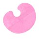 thumbnail image 1 of 50 Uds capa de salón de peluquería capa de peluquero envoltura de cuello Collar de corte capa de teñido de cabello ajustable para estilismo de , Rosa, 1 of 8