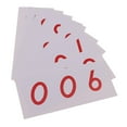 thumbnail image 4 of Montessori matemáticas número tarjetas 1-9000 para niños matemáticas aprendizaje juguete, 4 of 7