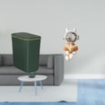 thumbnail image 2 of Contenedor de compostaje para residuos de cocina,Cubo de basura de cocina con tapa Cesta para compostaje,Estatua del astronauta,Figura decorativa espacial de estatua de astronauta,Escultura de, 2 of 8