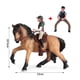 thumbnail image 1 of Juguete de caballo de simulación, Jinete ecuestre, modelo de Animal de granja, figura de acción de granja, decoración, juguetes educativos tempranos para niños QYM unisex, 1 of 2