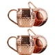 thumbnail image 5 of Juego de cuatro elegantes tazas Moscow Mule, baño de cobre puro, hechas a mano, retención de frío, construcción duradera, textura martillada, materiales aptos para alimentos, se recomienda lavar a, 5 of 8