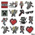 thumbnail image 1 of Iron On Patches, 16pcs Minecraft Embroidered Applique Patches Sew On Iron On Patches Diy Decoration Decors Decorative Patches, 16pcs Minecraft Embroid, 1 of 4