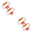 thumbnail image 2 of Kenally Paquete de 2 decodificadores de luz de circulación diurna para coche, lámpara de vehículo, resistencia de carga de decodificación, Rojo 2piezas, 2 of 6