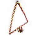 thumbnail image 2 of mmirethe Pet Perch Portable Hanging Replacing Colorful Triangular Indoor Household Balcony Pets Climbing Rope Toy Swing, 2 of 5