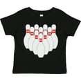 thumbnail image 3 of Inktastic Ten Pins for Bowling Boys or Girls Toddler T-Shirt, 3 of 5