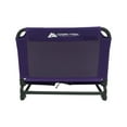 Ozark Trail Extra Wide Stadium Seat with Hooks, Purple