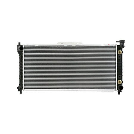 Radiator - Pacific Best Inc Fit/For 2407 00-Apr'01 Mazda 626 Automatic 4Cy 2.0L Plastic Tank Aluminum Core (Exclude Manual
