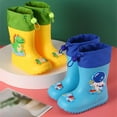 thumbnail image 7 of Girls Rain Boots Non Slip Comfortable Toddler Kids Booties For Outdoor Play And Daily Wear, 7 of 7