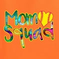 thumbnail image 2 of Wild Bobby, Colorful Tennis Mom Squad, Sports, Unisex Crewneck Graphic Sweatshirt, Orange, Medium, 2 of 4
