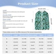 thumbnail image 5 of Cauagu Pineapple Sea Turtle Print Sun Protection Jacket for Teen,Full-Zipper Long Sleeve Sun Shirts with Pockets UV Hoodie Shirts Outdoor Athletic Jacket-Small, 5 of 7