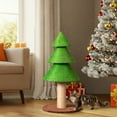thumbnail image 3 of VINGLI Christmas Cat Tree Toy & Play House, Holiday Themed Cat Tower with Soft Fleece & Hanging Toys, Seasonal Decor Cat Tree in Multiple Sizes & Colors for Festive Ambience, 3 of 13
