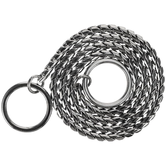 GASTROPOD Stainless Steel Dog Chain, Durable Metal Leash Tie Out Cable, Lightweight Traction Collar for Puppy Outdoor Walking