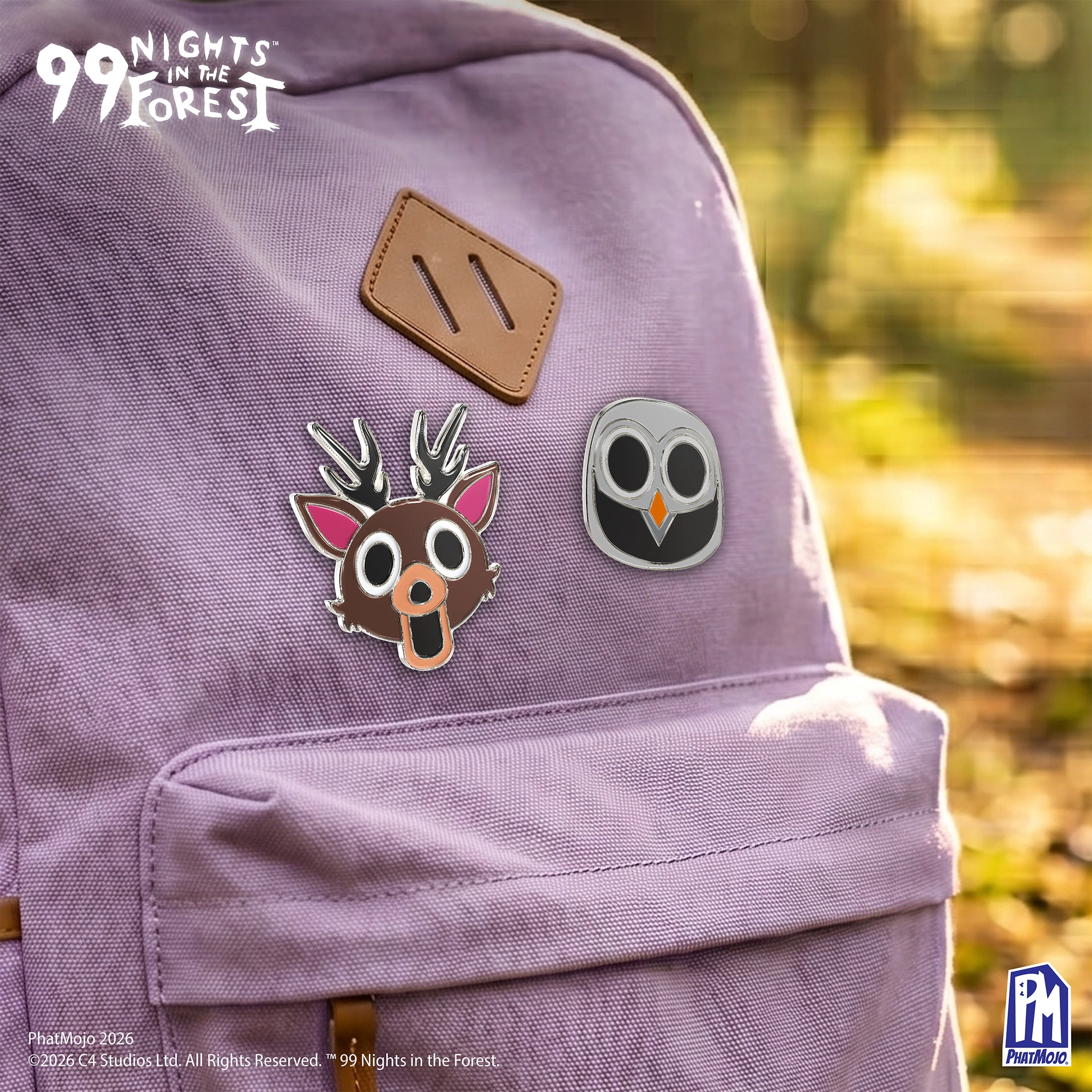 99 Nights in the Forest Collectible Pins with DLC
