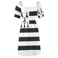 thumbnail image 7 of Flag of Brittany Drapeau Breton Gwenn-ha-du Ermine black and White HD HIGH QUALITY STORE Dress Party dresses Dress woman, 7 of 7