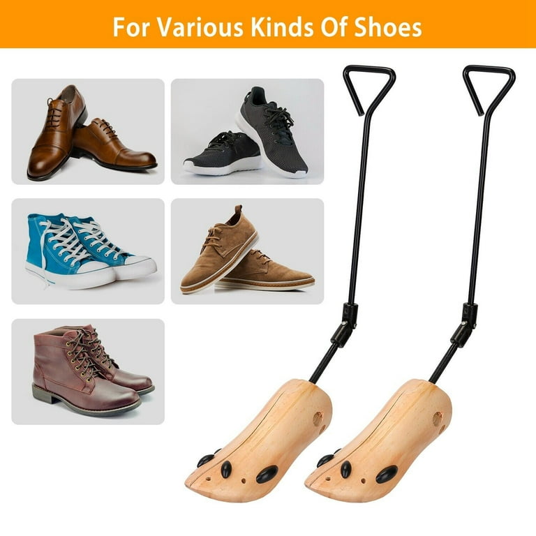 Airkoul 2 Pcs Wooden Boot Stretcher Shoe Shaper Widener Expander for Men Women Size L Walmart
