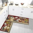 thumbnail image 5 of Farmhouse Kitchen Rugs Set of 2, Non-Slip Washable Kitchen Mats, Vintage Farm Rooster Kitchen Mats for Kitchen Sink Front, 17x30+17x47 Inches, 5 of 6