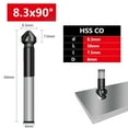 thumbnail image 1 of M35 3 Flute Countersink Drill Bit 90Degree Chamfering Tools Cobalt Tialn Coated, 1 of 5