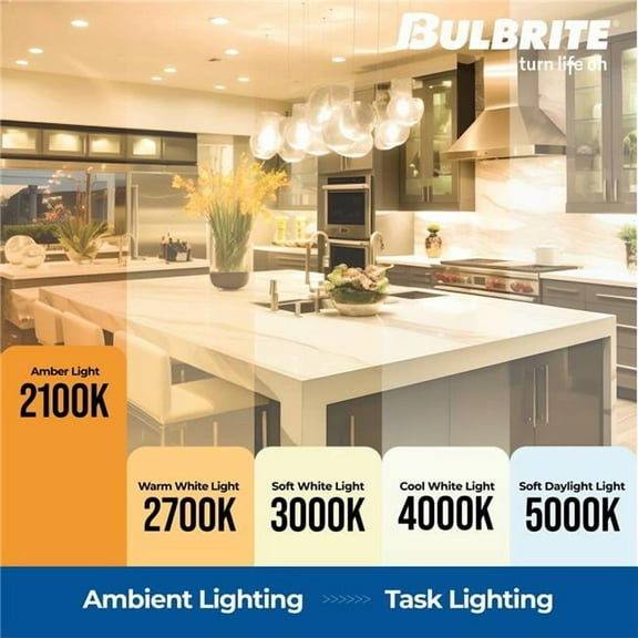 Bulbrite 862786 4W Dimmable C11 Shape 2100K Filament Candelabra E12 Base Amber Spunlite LED Bulb - Pack of 4